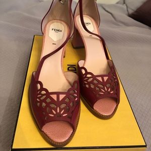 Brand new Fendi heels